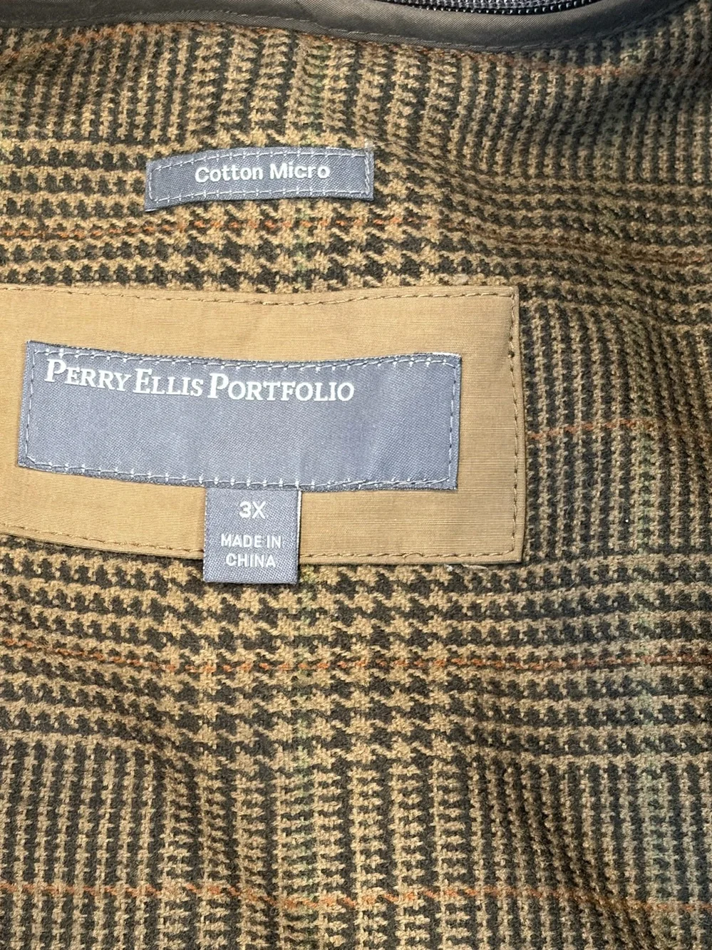 Perry Ellis 3-in-1 Jacket Zip Out Vest